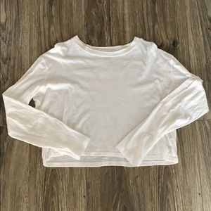 PINK Cropped Long Sleeve